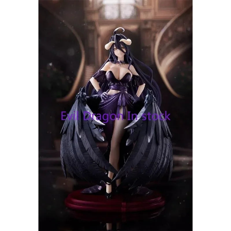 Spot TAiTO AMP ARTIST MASTERPIECE OVERLORD IV Albedo Black Dress Original Action Figure Anime Model Toy Collection Doll Gift