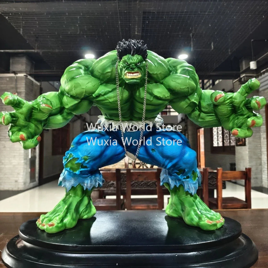 Auf Lager 50cm Höhe Hulk Roter Hulk Figur Marvel Anime Figuren Sammlung Desktop Ornament Dekorationen Beste Geschenke für Kinder