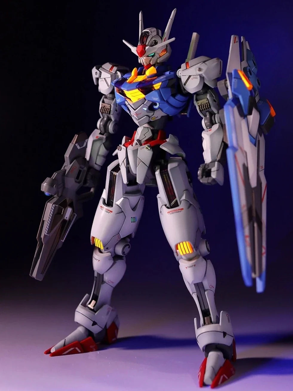 The Witch From Mercury Figure AERIAL Action Figure HG1/144 Assembly Model Joint Mobility Robot Decoration Collectible Toys Gifts