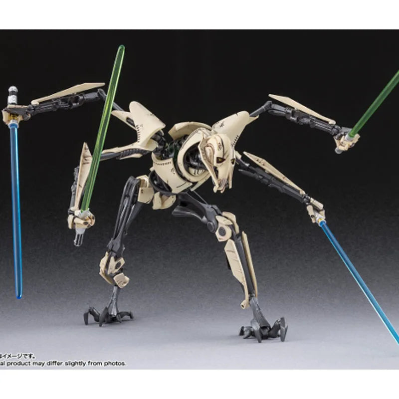 Bandai Original S.H.Figuarts General Grievous 19cm Anime Action Figures Toys for Boys Christmas Gift Collectible Model Ornaments