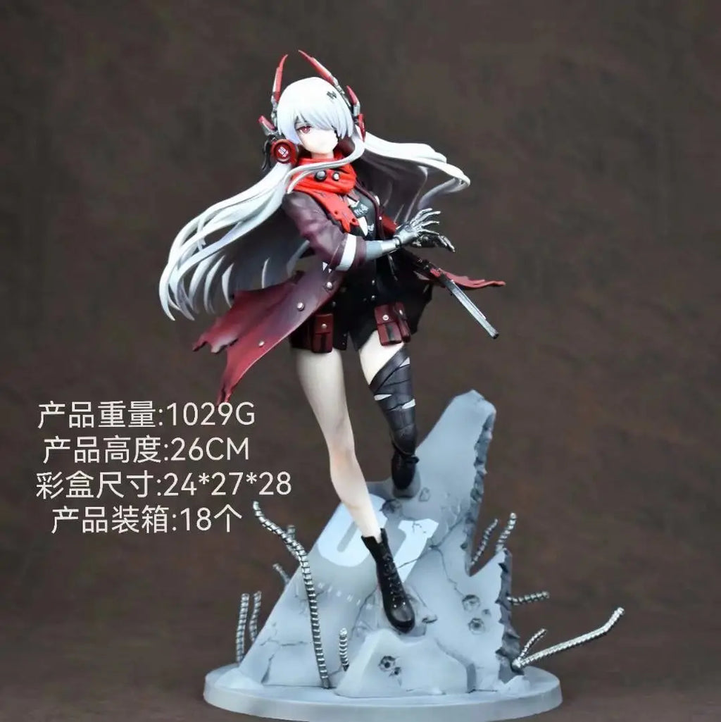 26CM Punishing Gray Raven Lucia Crimson Abyss 1/7 Painted Figure Anime Bishoujo Figurals Toys Gift