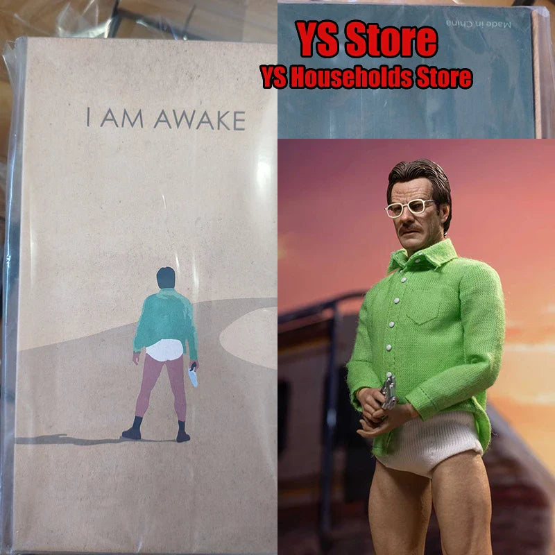 Manipple Studio M087 1/12 Breaking Bad Old White Stoff Actionfigur I Am The One Who Knocks Szene Ornament 6inch Soldatenmodell