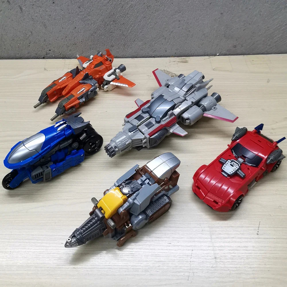 Computron Combiners Transformation Toys 5IN1 Scattershot Nosecone Strafe Afterburner Action Figure Deformed Robot Anime Model
