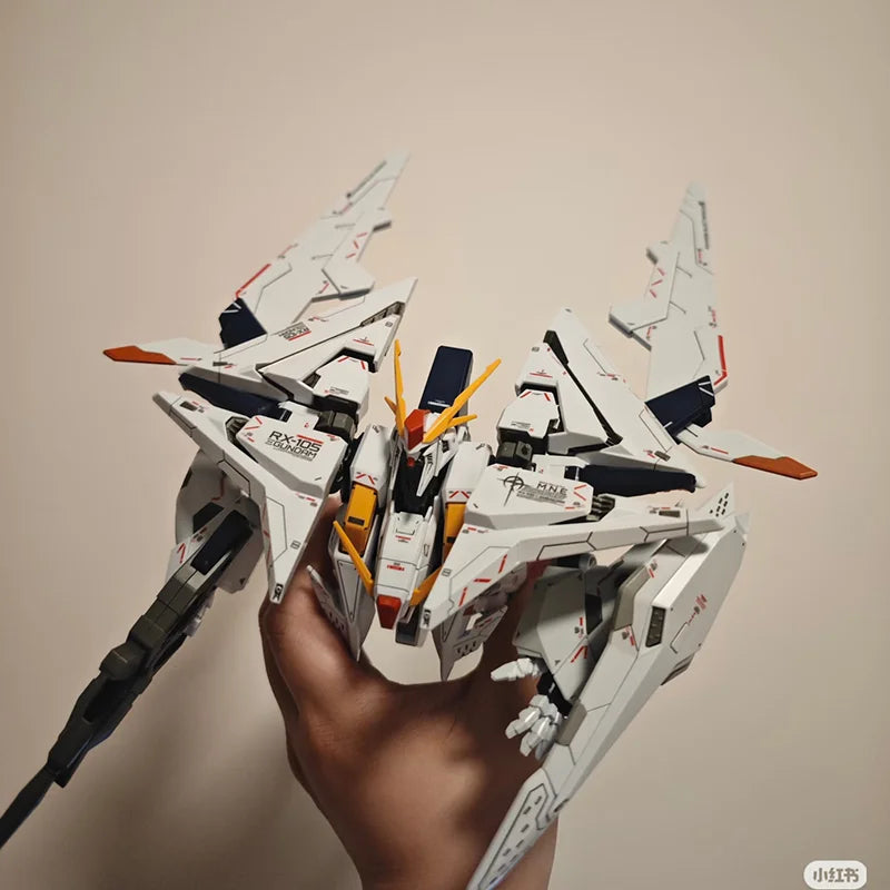 【In Stock】1/144 Jujiang Hguc Rx-105 Kexi Assembly Model Kit Collection Action Figures Plastic Model Kits Robot Toys Kids Gift