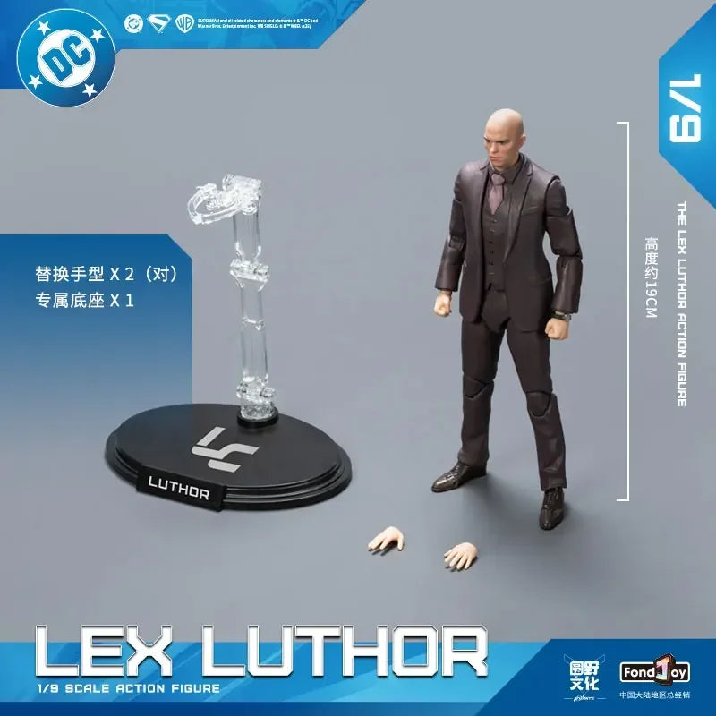 2025 Fondjoy Battle Damaged Superman Action Figure David Corenswet 1/9 New Superman Figure Pvc Joint Movable Kid Toy Boy Gift