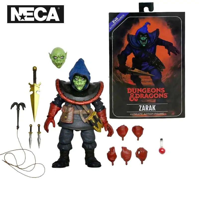 NECA 52277 Toys Dungeons & Dragons Action Figure Ultimate Zarak 15 cm Original Doll Model Gift Collection Decoration