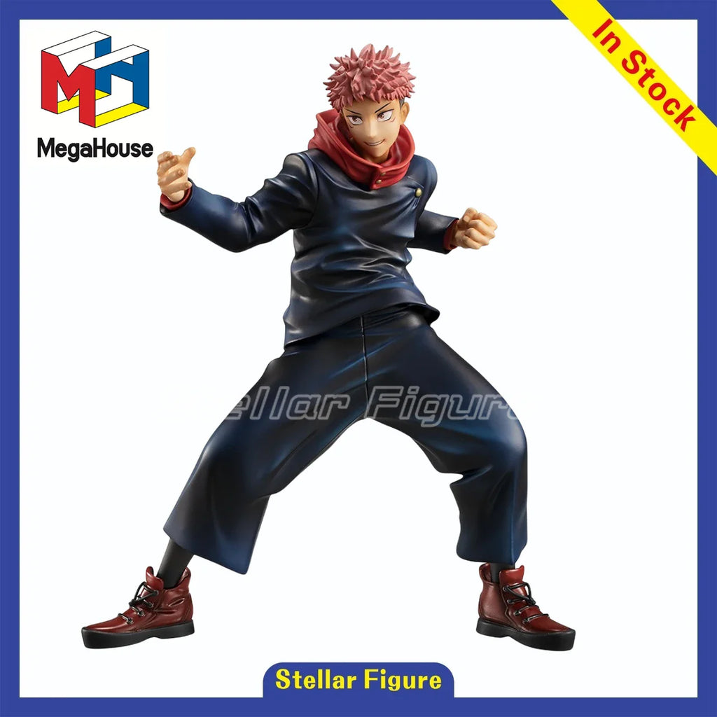 【SF】Auf Lager MegaHouse Jujutsu Kaisen YUJI ITADORI 1/8 Scale Figuren Modell Sammlerstück Geschenk