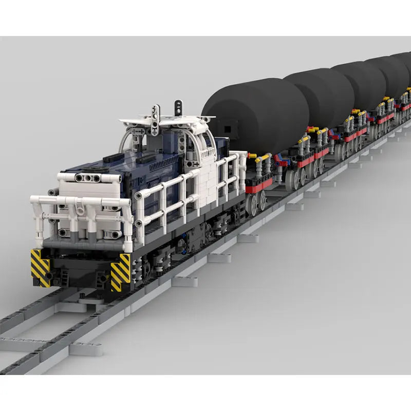 1531PCS MOC-135727  CompatibleCity Steam Train No Motor Building Blocks Bricks Birthday Christmas Girls Toys With