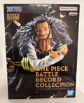 In Stock Original BANPRESTO BATTLE RECORD COLLECTION Crocodile Figure Anime One Piece Model Genuine Boxed Toy