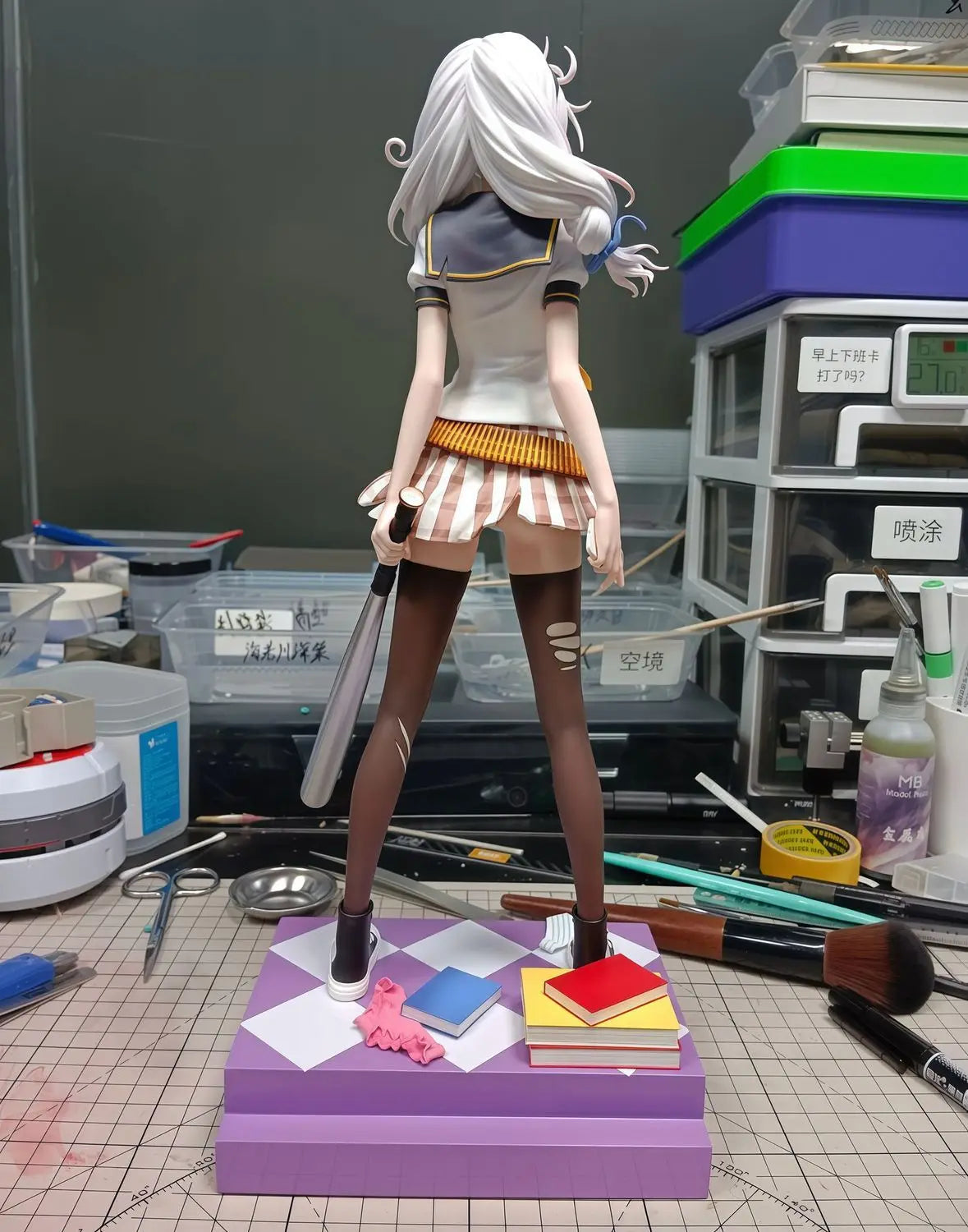 Honkai Impact 3 Figure Kiana Kaslana Figures Kawaii Game Peripherals Statue Model Collection Desk Decorations Toys Birthday Gift