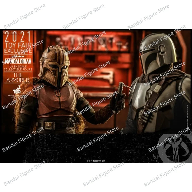 HOTTOYS HT 1/6 The Mandalorian Star Wars Movie TMS044 The Armor TMS097 PAZ VIZSLA Collectible 12" Full Set Soldier Fans Model