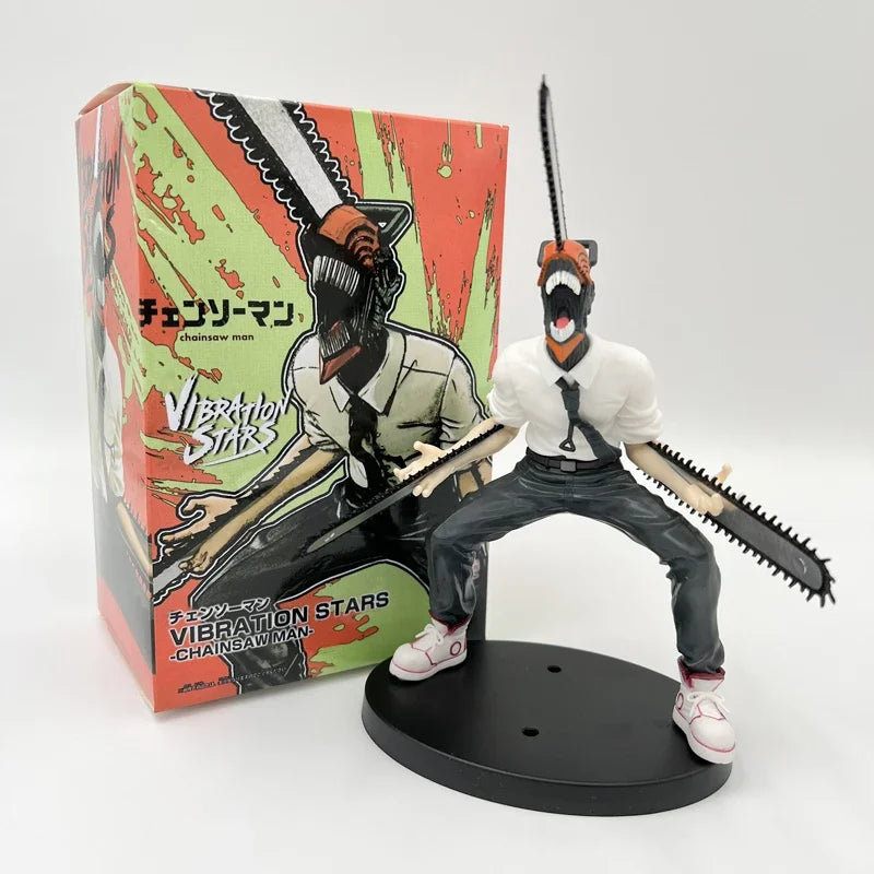 18cm Chainsaw Man Reze Hen Demon Anime Figure Denji/Power Action Figure Aki Hayakawa/Makima Bunny Girl Figurine Model Doll Toys