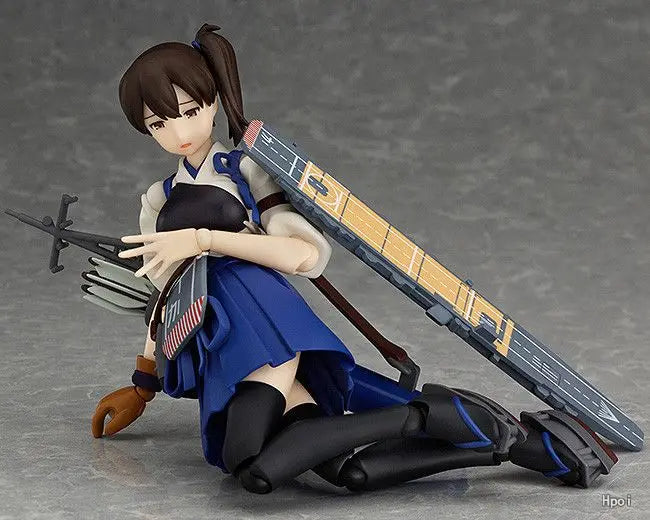 Original Max Factory figma#EX-19 fleet Collection Kaga Hokuto anime figure model toy gift collection
