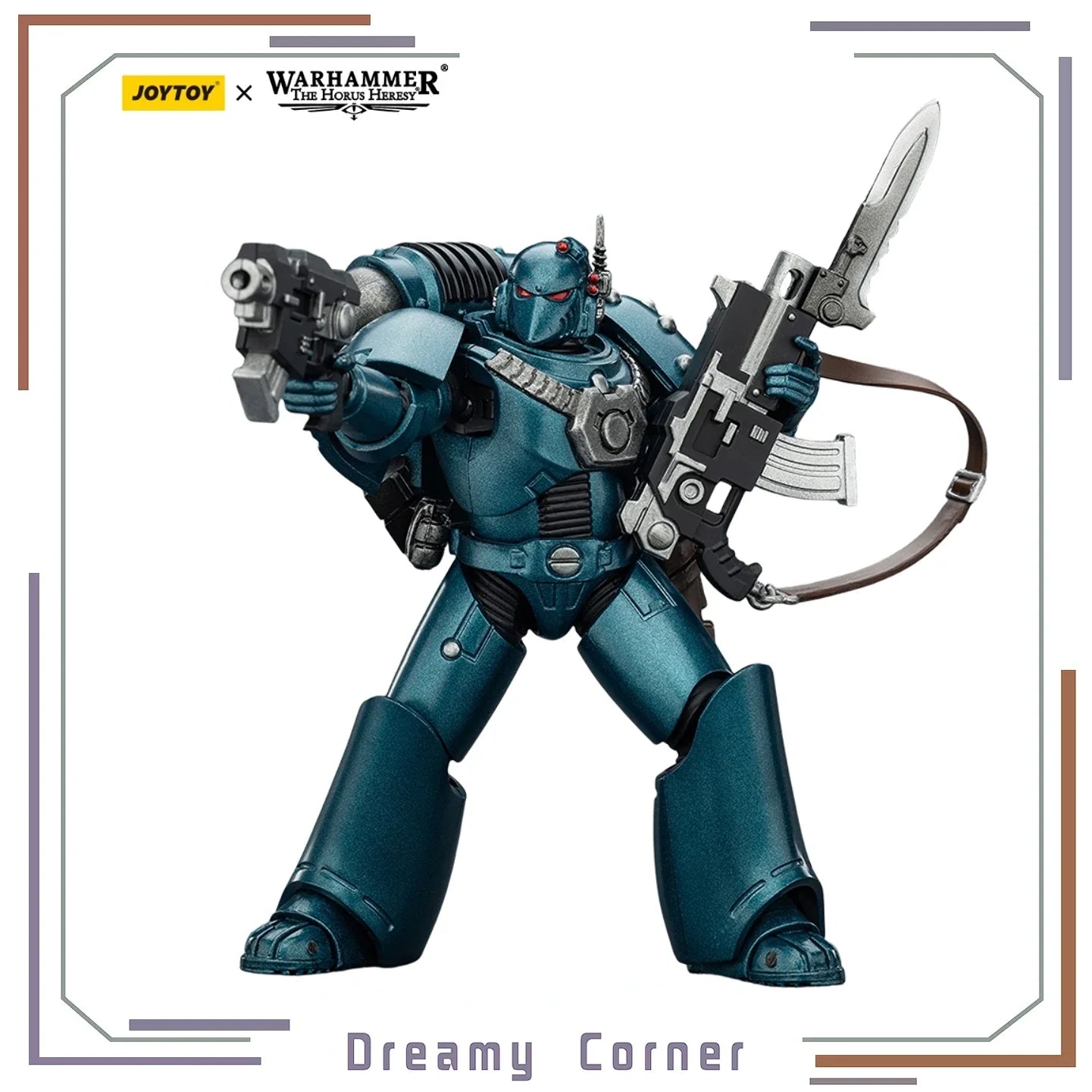 【Pre-sale】JOYTOY Warhammer 40K Alpha Legion MKVI Tactical Legionary 1/18 Action Figure Toys Collection