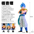 Dragon Ball Z JT Studio Gogeta & Vegito 30cm Articulated Figure Fully Painted Resin Collectible Statue, Posable Anime Model Gift