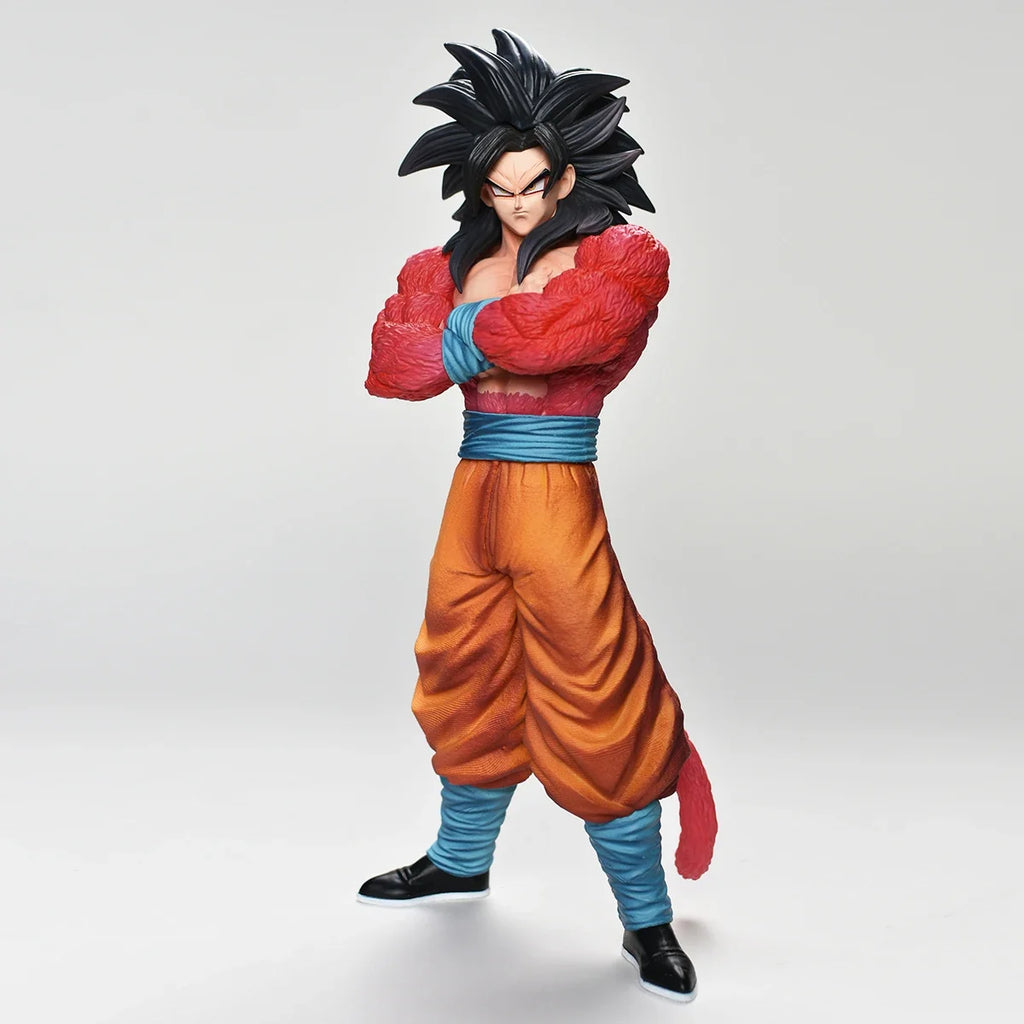 29cm/11.4in Anime Dragon Ball Z Figure Goku Super Saiyan 4 Action Figure Collectible Model Statue Toy Gift