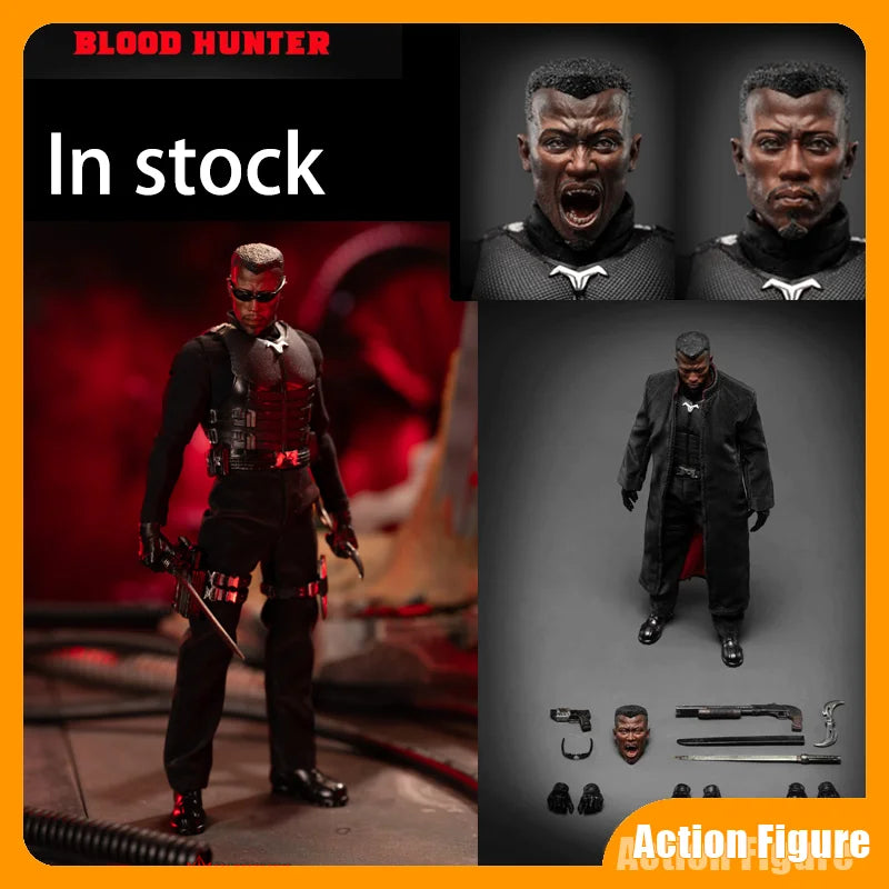 Auf Lager 1/12 Sawtooth Toys Actionfigur Modell Blood Hunter Soldat Doppelkopf Skulptur Maßstab Sammlung Neu Sammlerstück Geschenk Spielzeug