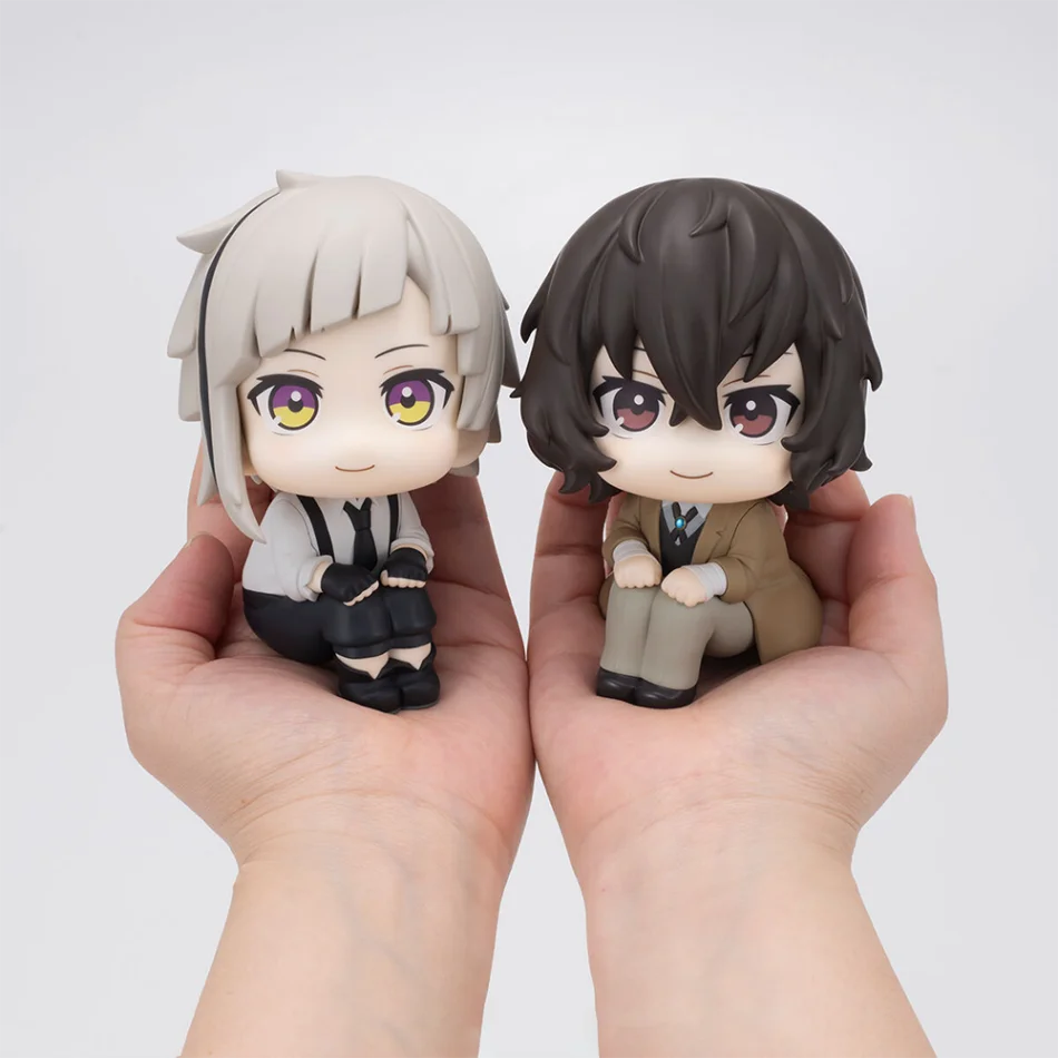 NEW megahouse look up bungou dogs vadios dazai osamu nakajima atsushi action figure toys pvc model kawaii q doll collection