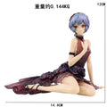 15cm Anime Shin Seiki Evangelion Souryuu Asuka Langley Figure Ayanami Rei 1/7 Whisper of Flower Ver Model Toy Gift Action Figure