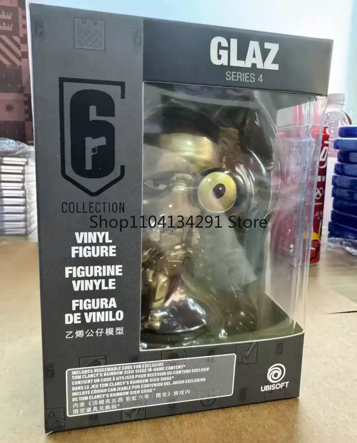 10cm R6 Rainbow Six Siege Figure Blitz Montagne Bandit Caveira Thermite Ash Action Figure Q Version Collection Decora Toys Gifts