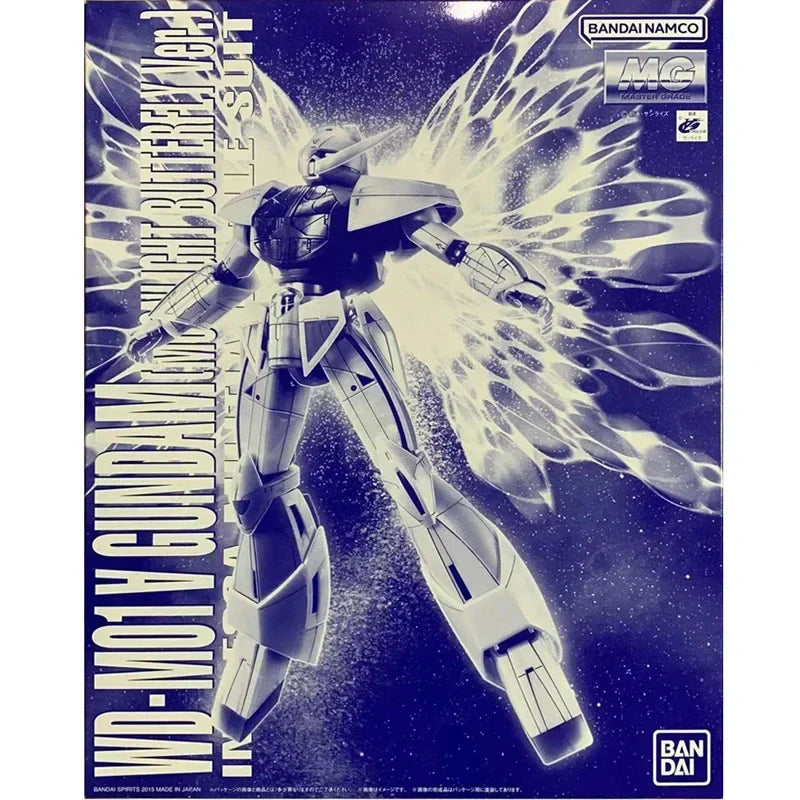 Gundam BANDAI PB MG 1/100 Anime WD-M01 Turn A Moonlight Butterfly Perlenfarbene Montagemodell Action-Spielfiguren Geschenke