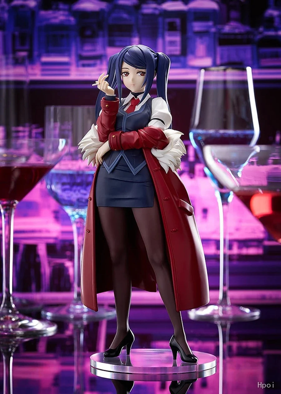 21cm VA-11 HALL-A: Cyberpunk Bartender Action Anime Figure Jill Stingray Action Figure PVC Adult Collection Model Doll Toys Gift