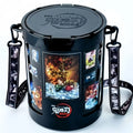 In Stock Original Anime Action Figures Demon Slayer Infinite City Chapter Models Toys  Popcorn Bucket Pvc Collection Decor Gifts