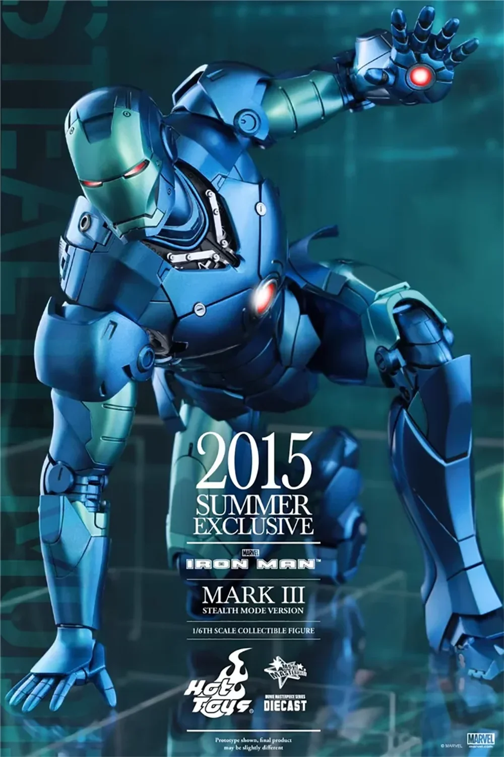Hot Toys MMS314D12 Iron Man 1/6th scale Mark III (Stealth Mode Version) Action Figure Model Toys 33CM Collection Ornament Gift