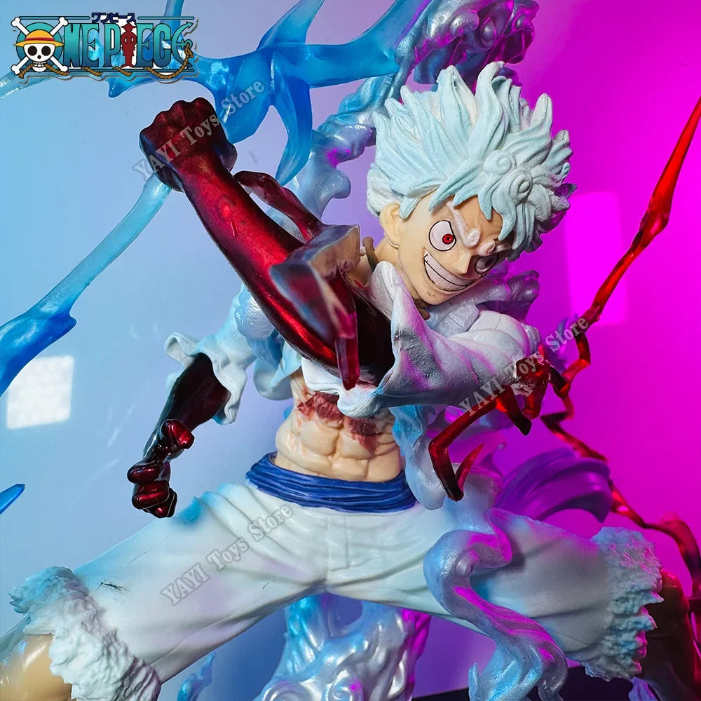One piece Anime Figures Gk Monkey D. Luffy Gear 5 Action Figures pvc Statue Model Doll Collection Ornaments Gift For Kids toy