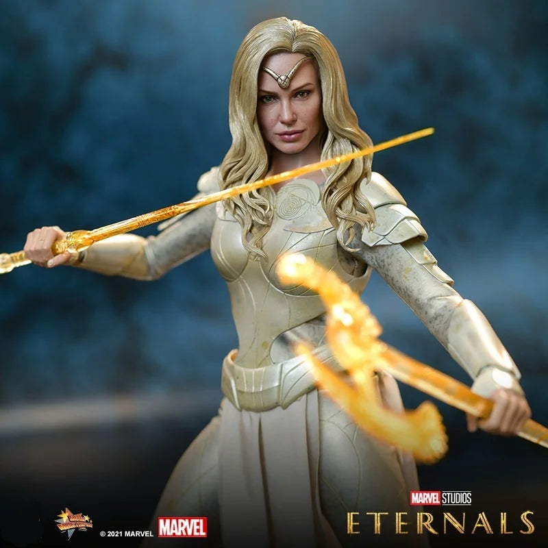 Hochwertige Marvel Eternals Thena Sammler-Actionfigur im Maßstab 1:6 als Geschenk für Freunde