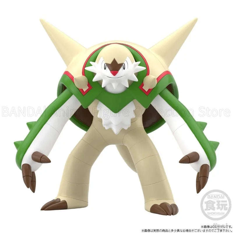 January 2026 Pre-sale Original Bandai Shokugan Pokemon Karumu / Chesnaught / Delphox Toys Model Decoration Gift Collection