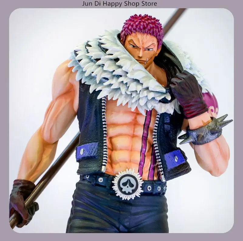 One Piece Charlotte Katakuri Battle Awakening Ver. Large Scale Figure Anime Statue Desktop Decoration Gift