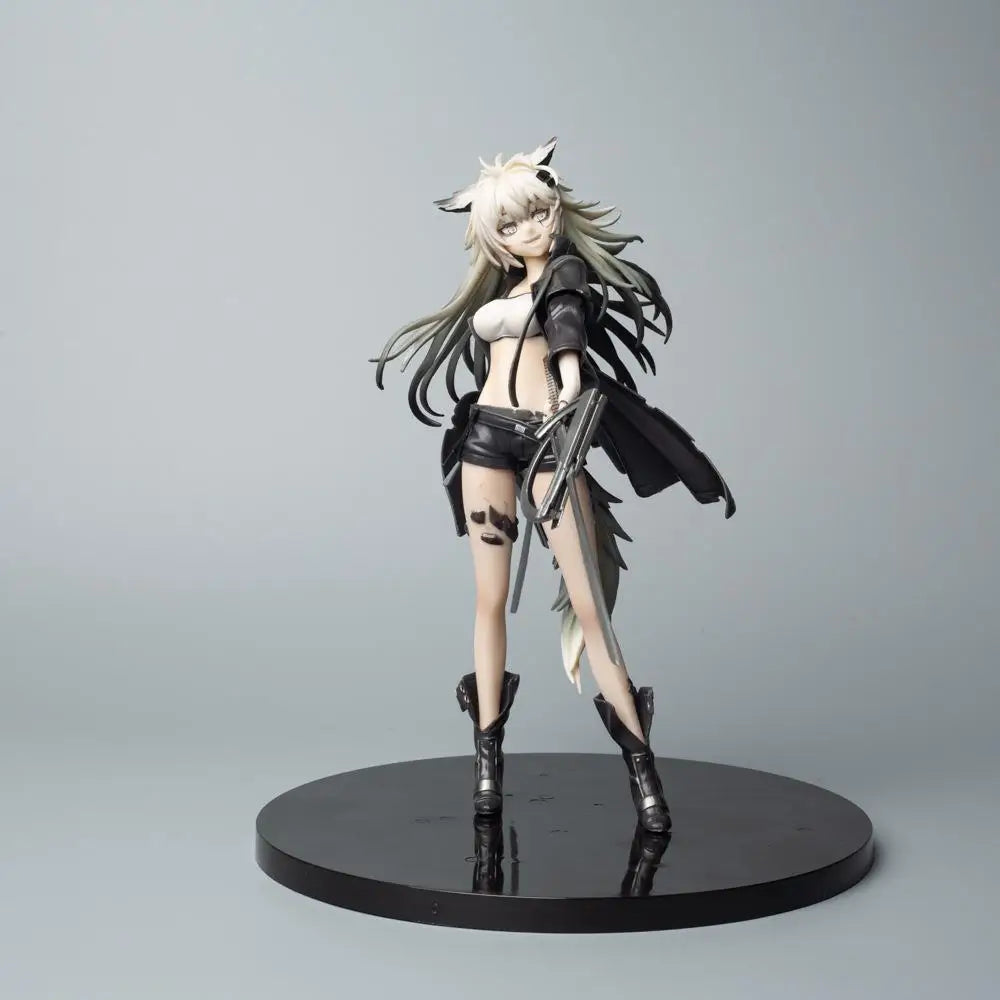 24CM Anime ARKNIGHTS Lappland Figure Game Standing Sword Animation Model Toy Gift Doll Collection Decoration PVC