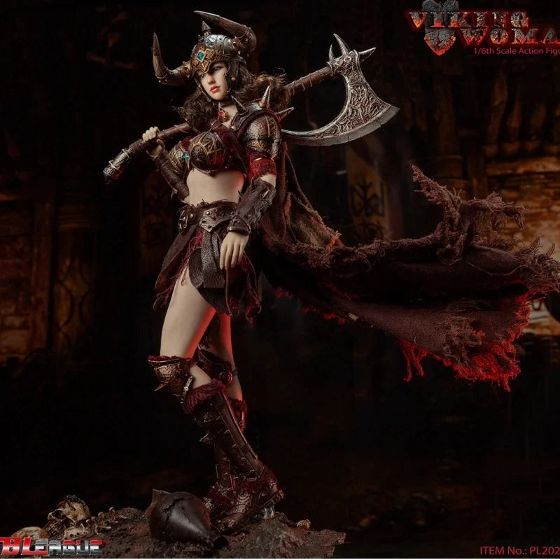 Brand New Original TBLeague PL2020-162 1/6 Scale Viking Woman 12'' Full Set Collectible Female Soldier Action Figure Model Toy
