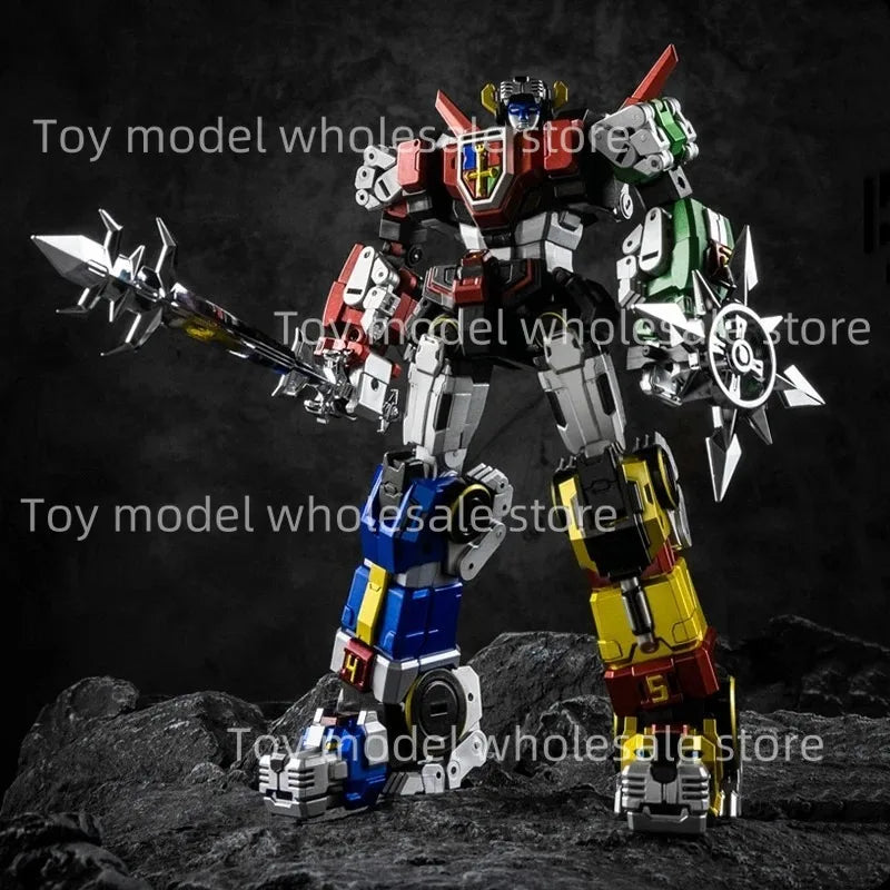 IN STOCK Lucky Cat Transformation MICRO COSMOS MC-01 MC-01S ELVIS God of War Combination Metal Beast Kings MC01S Action Figure