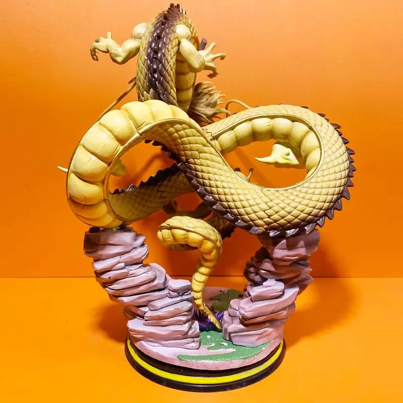 35cm Dragon Ball Figure Shenron Call Son Goku Anime Collection Model Desktop Ornament Decorations Holiday Gifts Children Toys