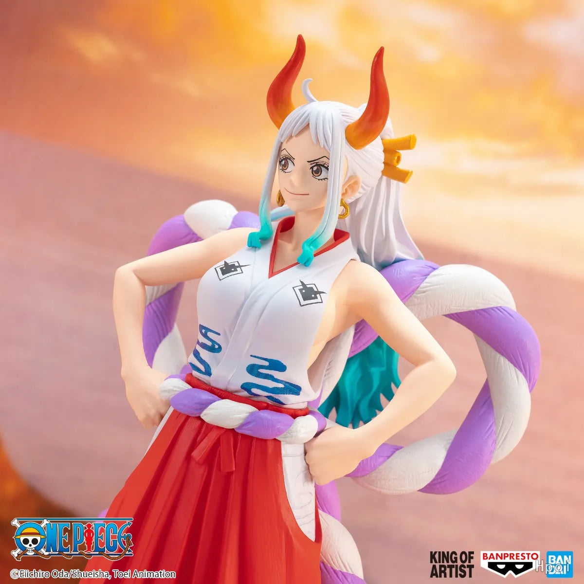 In Stock Original Banpresto KOA King of Artist One Piece Kawaii Yamato Action Figure Anime Genuine Model Toy