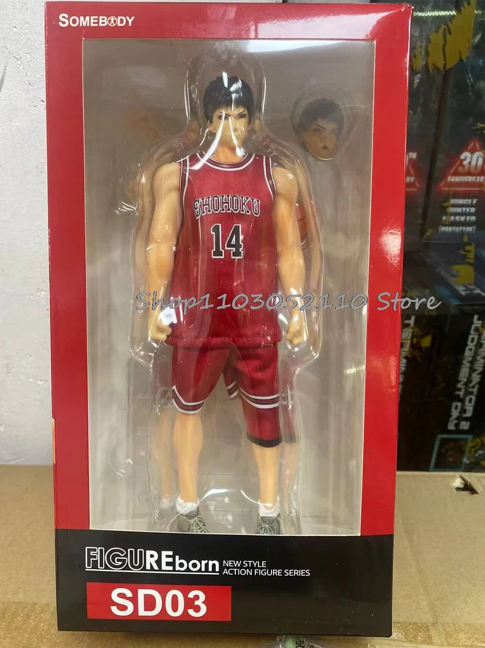 Slamdunk Sakuragi Hanamichi Figure Somebody Toys Sd01 Sd03 Rukawa Kaede Action Figures Decoration Cartoon Toy Doll Birthday Gift