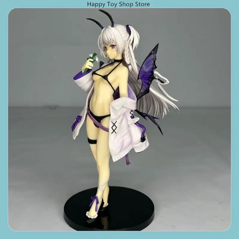 Demon Girl 23cm Standing Position Anime Figure Model Statue Collection Desktop Decoration Ornament Toys Gifts For Fans