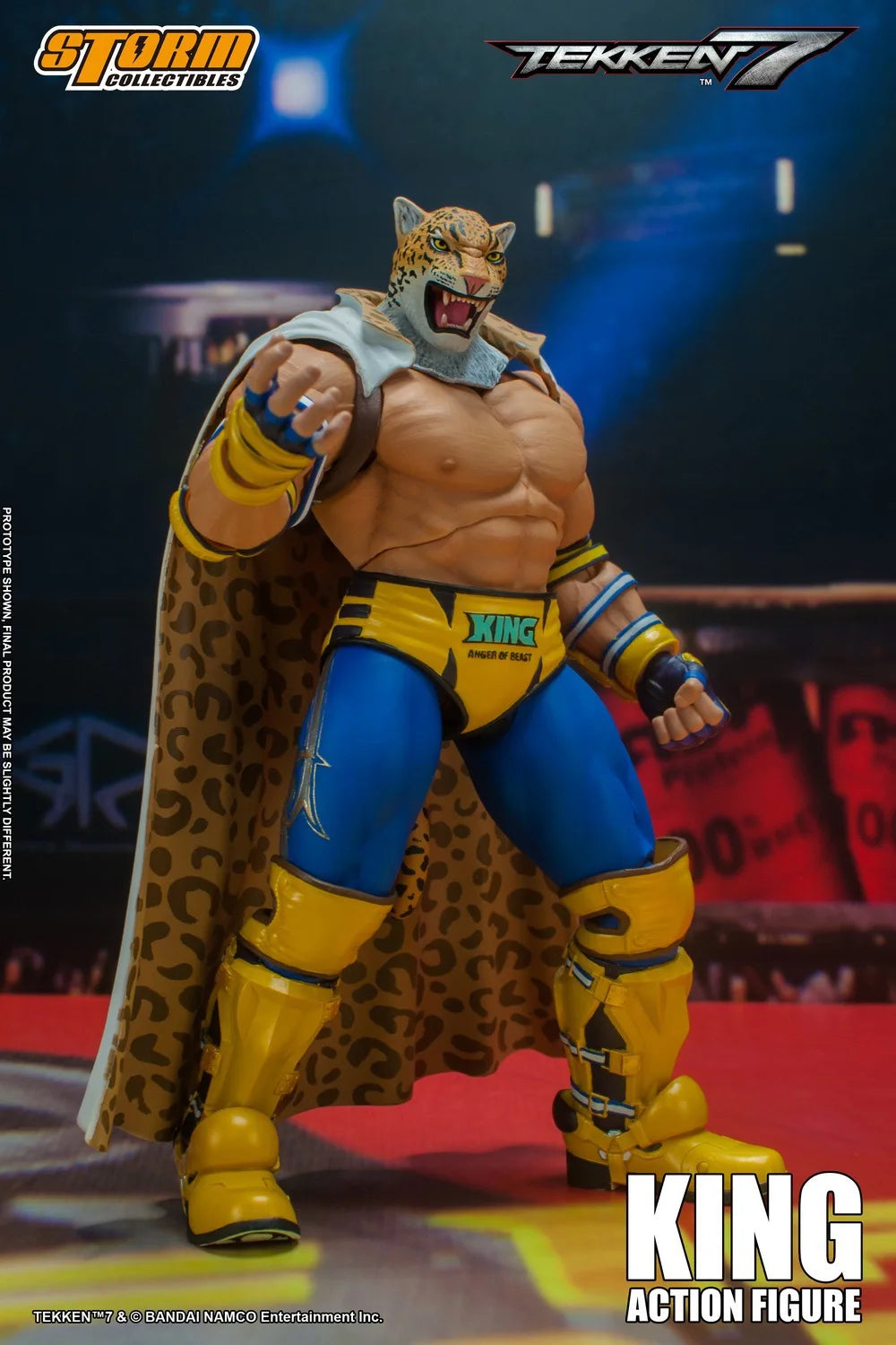 In Stock Storm Toys BNTK04 1/12 Scale Tekken 7 King Panther King 6 Inch Action Figure Model Toy for Fans Collection