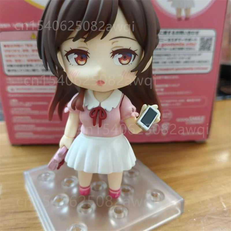 Chizuru Mizuhara Action Figure Nendoroid #1473 Chizuru Mizuhara Figure Rent A Girlfriend Girl Anime Model Toys Kids Gift Dolls