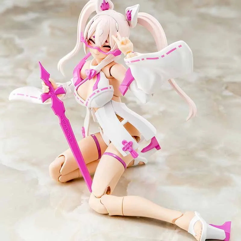 KOTOBUKIYA Original MEGAMI DEVICE ASRA TAMAMONOMAE UTAGE ASRA NINE-TAILS MATSURI Anime Action Figure Assembly Model Toys