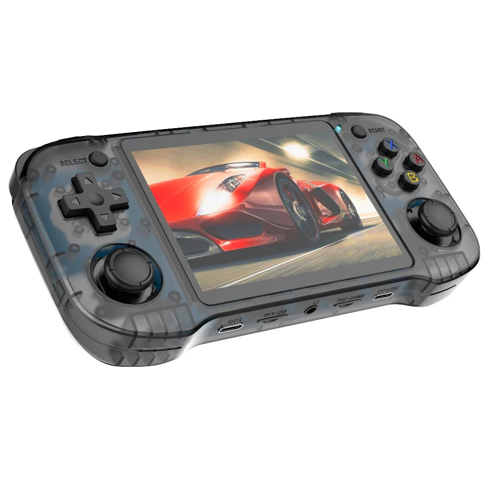 R46H Pink Retro Handheld Console Arkos System Open-Source 20000+ Classic Game 4.2 inch 1024*768 IPS Portable Player Consola NEW