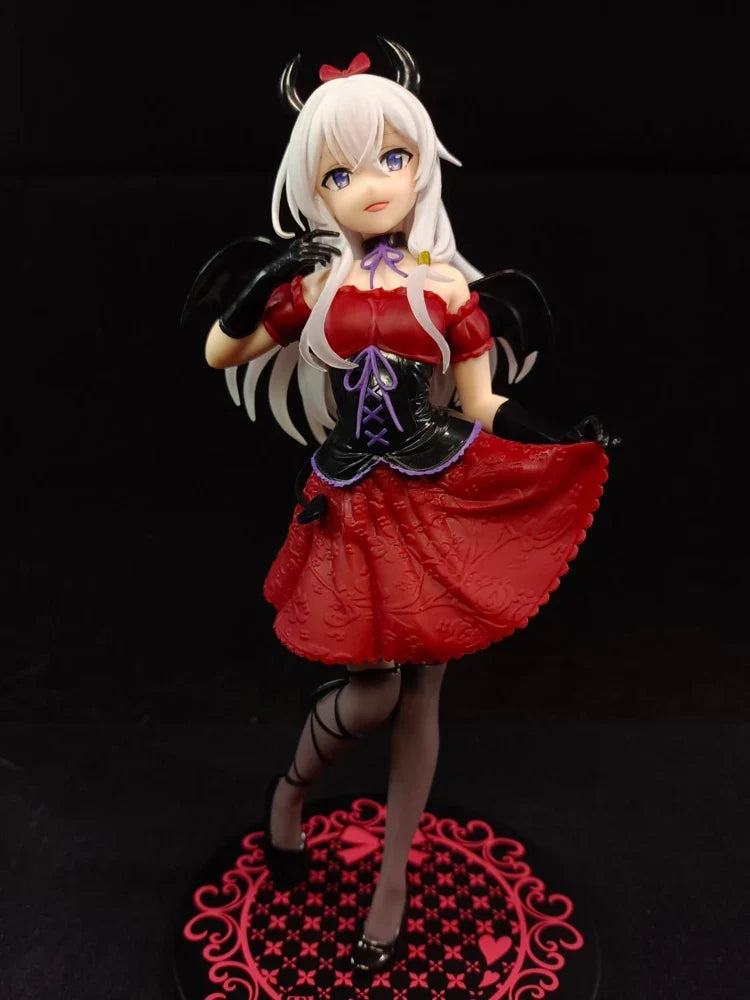 New In Stock Genuine Taito Coreful Wandering Witch: The Journey Of Elaina 18cm  Little Demon Ver. ~ Renewal Figurine Cute Model