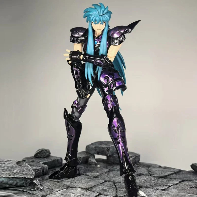 CS Model Saint Seiya Myth Cloth Gold EX Hades Specters Surplice Aquarius Camus With Damaged Armor Action Figure In Stock