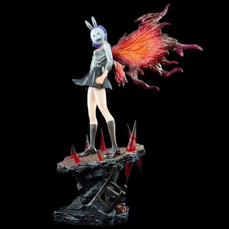 Anime Dc Tokyo Ghoul Ghost Island Double Headed Touka Kirishima Collectible Figures Model  Action Desktop Ornament Toys Gifts