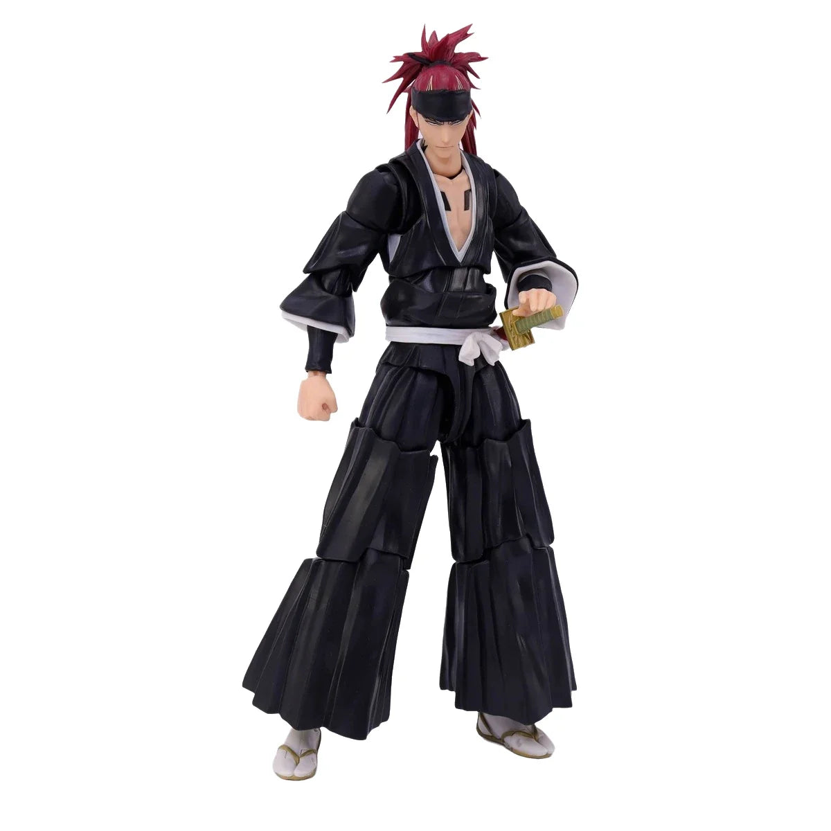 Genuine Bandai Original BLEACH Figure Model Kits S.H.Figuarts 1/12 Anime Figures Abarai Renji Action Model Toys Gift for Kids