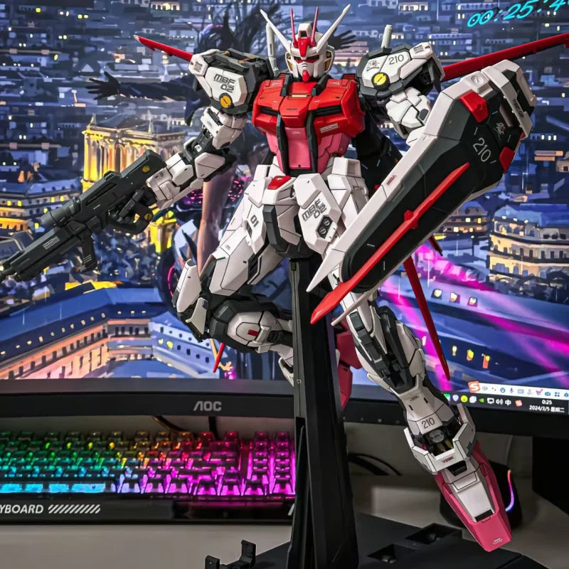 【IN STOCK】DABAN PG 1/60 bright red Strike with LED Assembly Model High Quality Collectible Action Figure Models Kids Gift