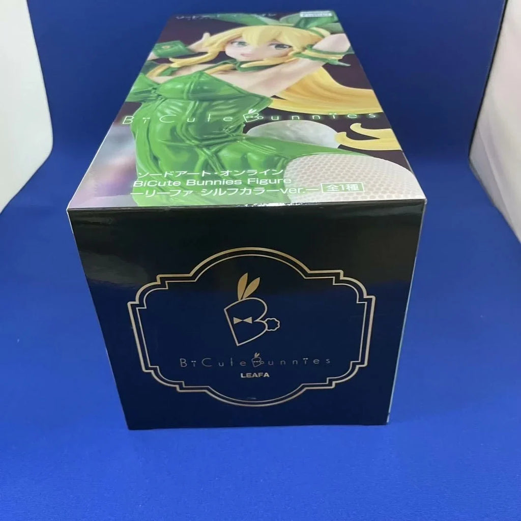 in stock  Furyu Original Sword Art Online BiCute Bunnies Figure -Leafa Sylph Color ver.- Anime Figure Action Figurine PVC Toys
