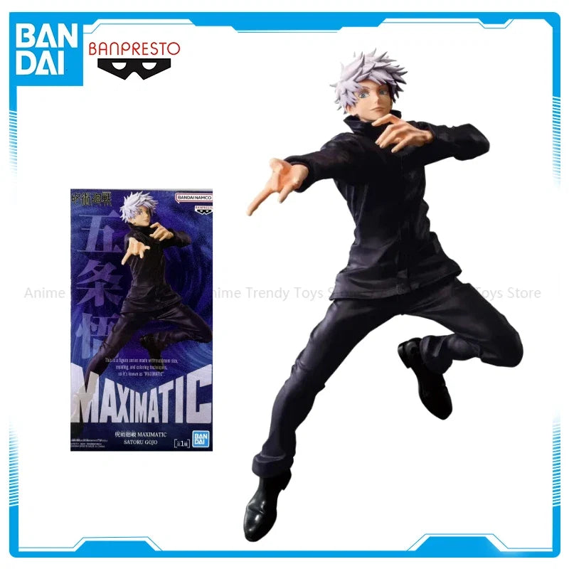In Stock BANPRESTO Jujutsu Kaisen MAXIMATIC Satoru Gojo Anime Figure Doll  Model Collection Toys WY